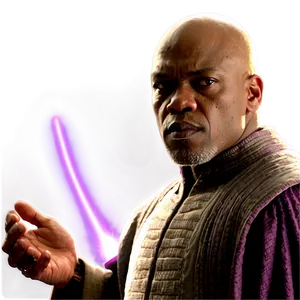 Mace Windu Force Power Png Ays35 PNG Image