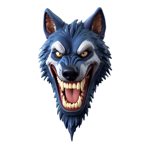 Mad Wolf Cartoon Png Ifb74 PNG Image