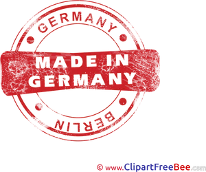 Madein Germany Stamp PNG Image