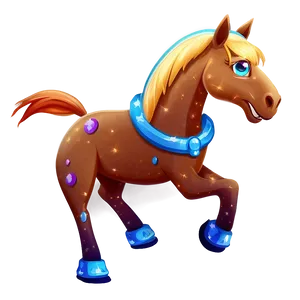 Magic Horse Cartoon Png Upk PNG Image