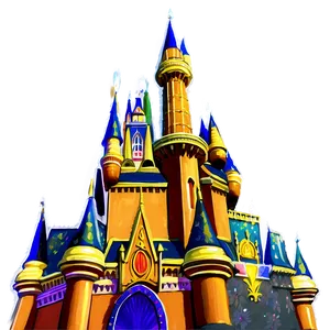 Magic Kingdom Fireworks Display Png 85 PNG Image