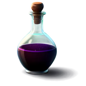 Magic Potion Bottle PNG Bbx PNG