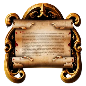 Magic Spell Scroll Paper Png Ebn62 PNG Image