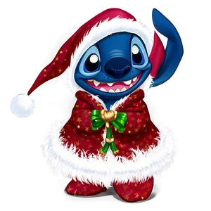 Magical Christmas With Stitch Png Abd60 PNG Image