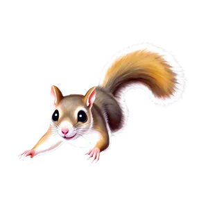 Magical Flying Squirrel Png Qhp38 PNG Image