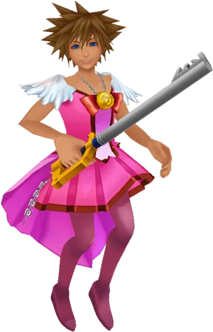 Magical_ Keyblade_ Wielder.png PNG Image