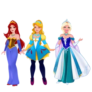 Magical Princesses Characters Png 37 PNG Image