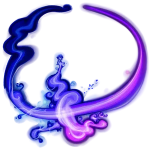 Magical Purple Smoke Illustration Png Iqd94 PNG Image