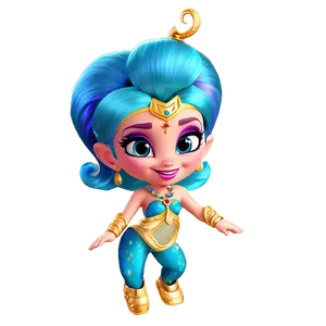 Magical Shimmer And Shine Genies Png Dya98 PNG Image