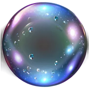 Magical Soap Bubble Glowing Png Moy7 PNG Image