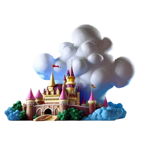 Magical Storm Cloud Magic Kingdom Png 45 PNG Image