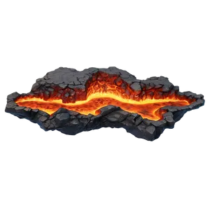 Magma Cracks Effect Png Fgy17 PNG Image