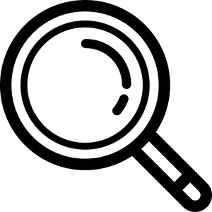 Magnifying Glass Icon PNG Image