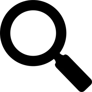 Magnifying Glass Outline PNG Image