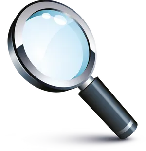 Magnifying Glass Vector Illustration PNG Image