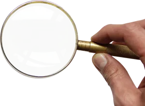 Magnifying Glassin Hand.png PNG Image