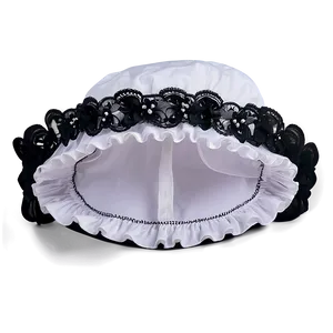 Maid Hat With Lace Png 06292024 PNG Image