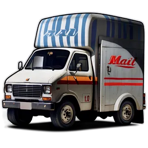 Mail Delivery Truck Clipart Png Wrn PNG Image