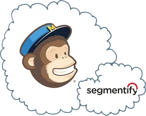 Mailchimp Mascotwith Segmentify Logo PNG Image