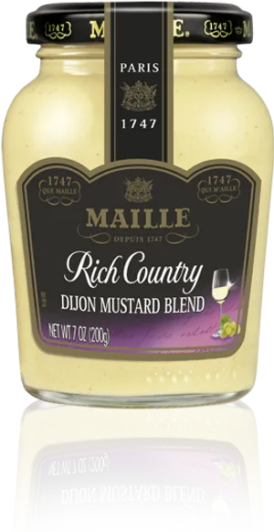 Maille Rich Country Dijon Mustard Blend PNG Image