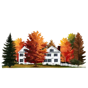 Maine Fall Foliage Splendor Png Jbn63 PNG Image