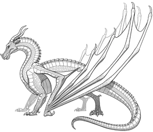 Majestic_ Dragon_ Illustration PNG Image