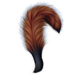 Majestic Fox Tail Representation Png Pxn12 PNG Image