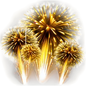 Majestic Gold Fireworks Png Jct PNG Image