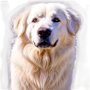 Majestic Great Pyrenees Png 06292024 PNG Image