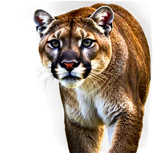 Majestic Mountain Lion Png Ewc PNG Image