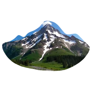 Majestic Mountain View Picture PNG Eog PNG