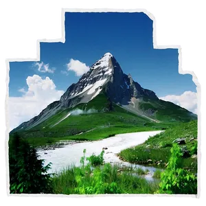 Majestic Mountain View Picture PNG Olq PNG