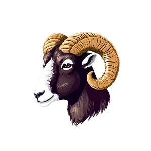 Majestic Ram Head Artwork Png 15 PNG Image