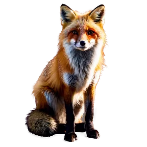 Majestic Red Fox Png Ihu PNG Image