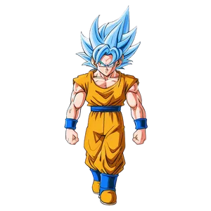 Majestic Super Saiyan Hair Png 06122024 PNG Image