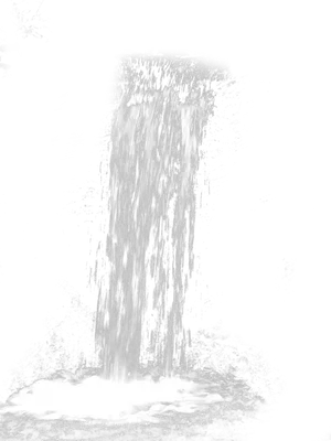 Majestic Waterfall Cascade PNG Image