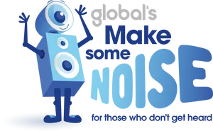 Make Some Noise Campaign Mascot PNG Image