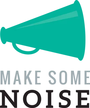 Make Some Noise Megaphone Graphic PNG Image