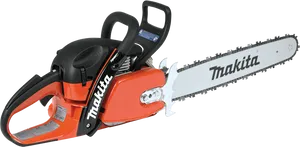 Makita Chainsaw Product Image PNG Image