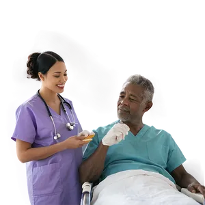 Male Nurse Giving Care Png 44 PNG Image