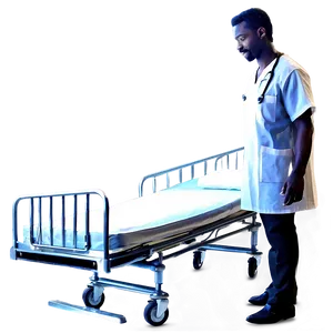 Male Nurse With Medical Equipment Png 06292024 PNG Image