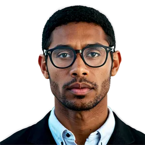 Male Teacher With Glasses PNG Jvp PNG