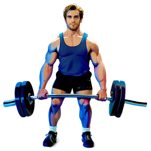 Male Weightlifter Icon Png 90 PNG Image