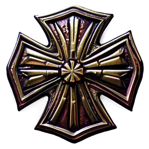 Maltese Cross Badge Png 17 PNG Image