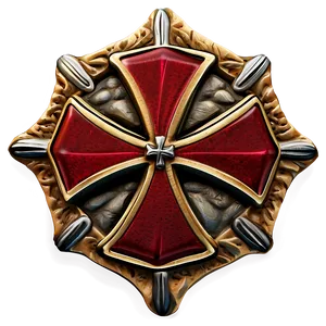 Maltese Cross Design Png 38 PNG Image