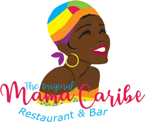 Mama Caribe_ Restaurant_ Bar_ Logo PNG Image