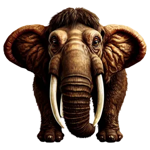 Mammoth Illustration Png 20 PNG Image