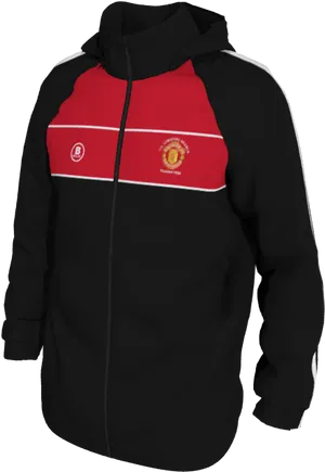 Manchester United Branded Jacket Design PNG Image