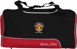 Manchester United Sports Bag1995 PNG Image