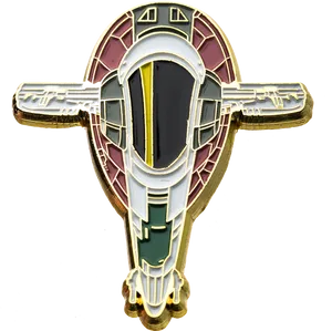 Mandalorian Crest Pin PNG Image